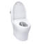 Toilette allongée deux pièces au sol Aquia® IV 1,28 GPF (siège inclus)