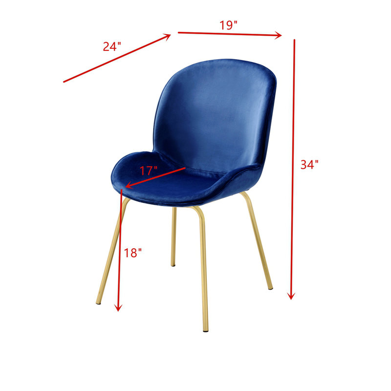 Chaise Daizee, Bleu