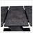 Multifunctional extendable console table