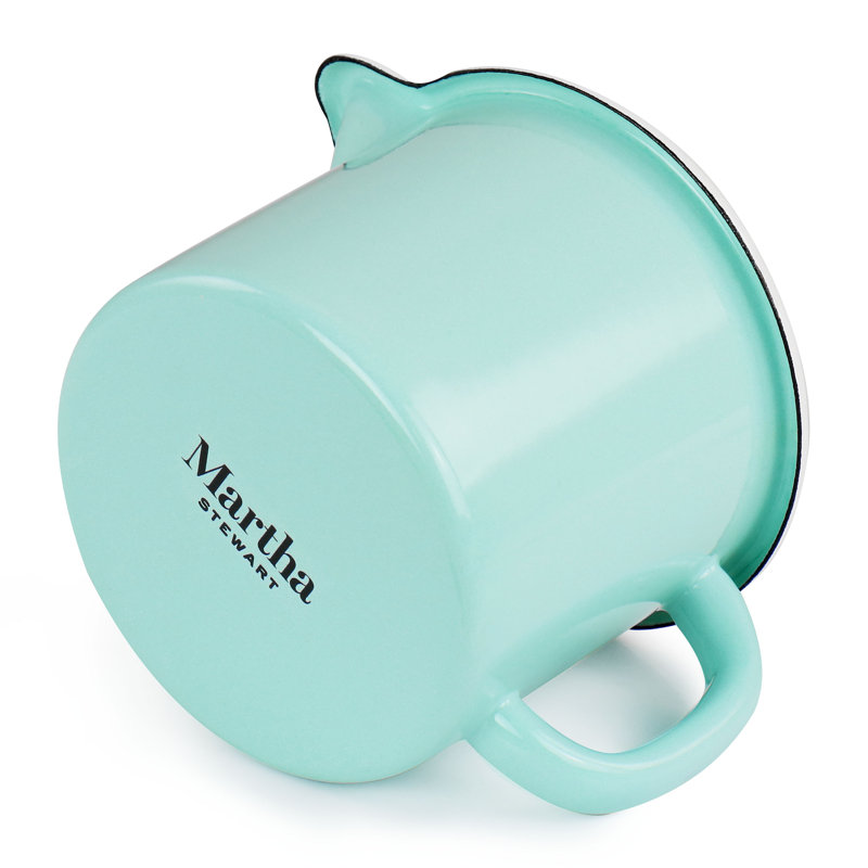 Aqua Enamel on Steel 2.5 Cup Measuring Cup