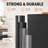 34.3" Rolling Metal Tool Cabinet with Lockable Doors, 3 Drawers, Adjustable Shelf & Pegboard Side Panels, Heavy-Duty Mobile Workbench Organizer for Garage, Workshop & Home, Powder-Coated Cold-Rolled Steel