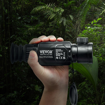 VEVOR Thermal Imager Monocular Hunting Imaging Telescope 1X -8X Zoom 0.39" OLED Screen
