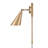 Losh 10.25'' High 1-Light Plug-In/Hardwire Sconce - Brushed Gold
