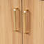 Lavabo de meuble-lavabo 30 po, charisme naturel. Bois massif et matériaux. Bassin en céramique. Tablette réglable. Armoire fonctionnelle avec deux portes et espace de rangement avec tablettes, Aura. Structure.