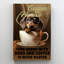 «Dachshund Coffee House» sur toile-970976923