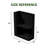 30" H x 24" W Outdoor/Indoor Rectangle Planter Box Metal Garden Bed Planter with Drainage Holes for Patio Lawn-1132969234-1132969233