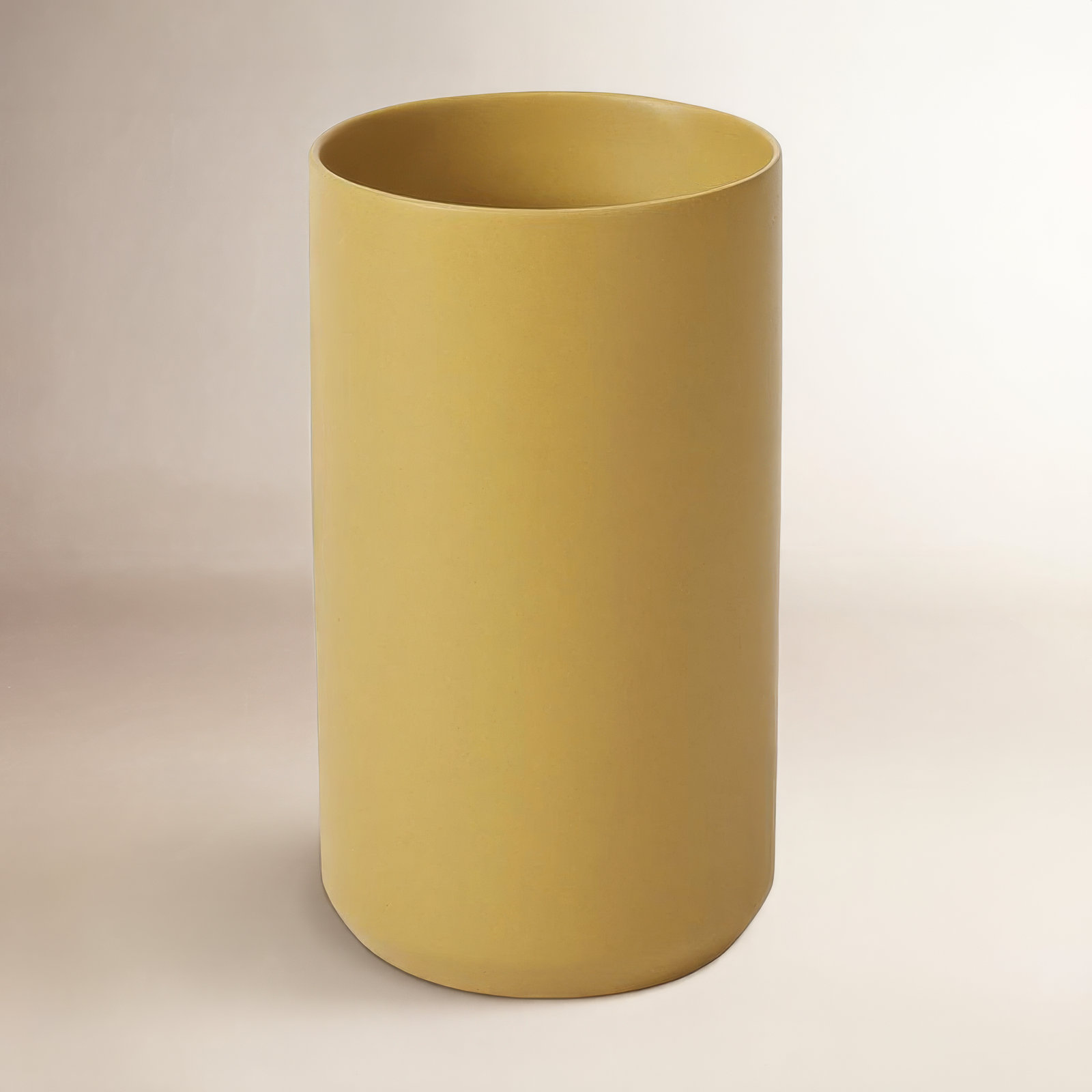 Parsons 8'' Handmade Ceramic Table Vase, Khaki