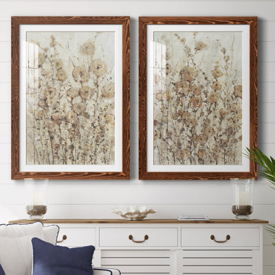 " Garden Edge I " 2 - Pieces Painting Print