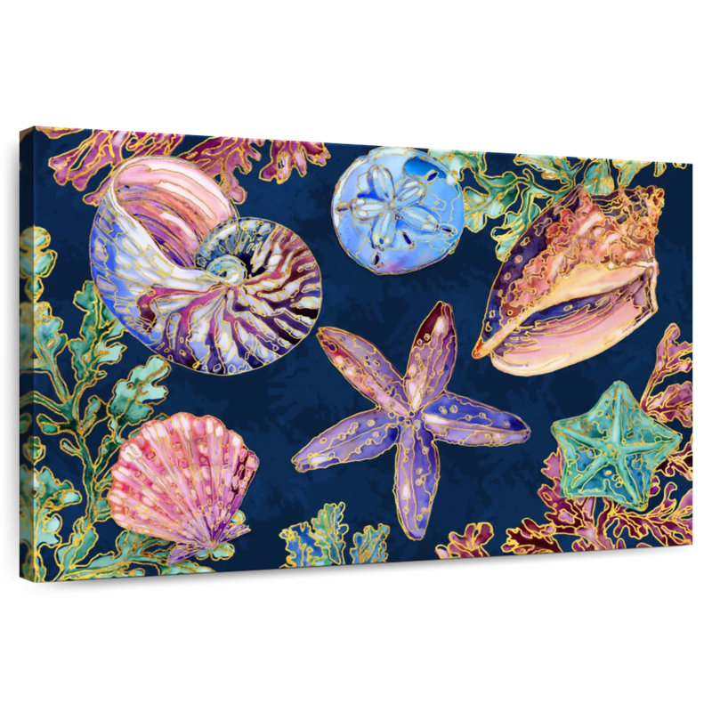 Aletra Spectrum Shells Horizontal, 32" H x 48" W