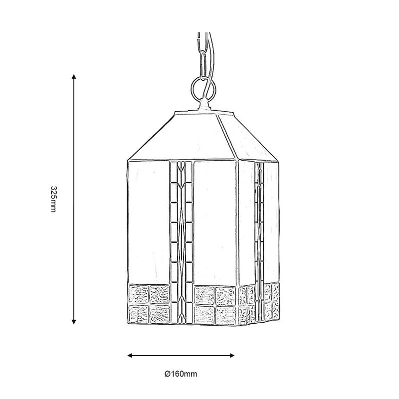 Ophelia 1 - Light Lantern Pendant