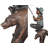 People Weather Resistant Metal Garden Statue