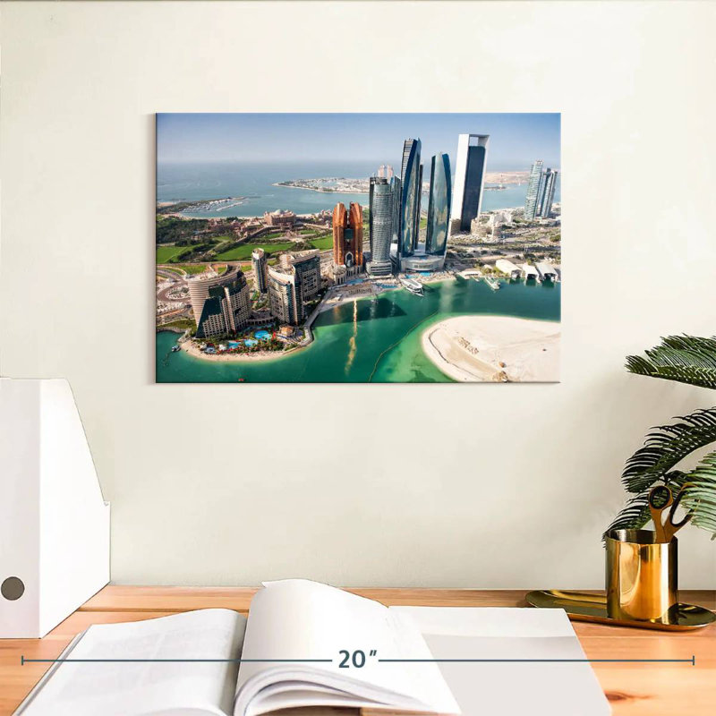 Abu Dhabi Structures, 8" H x 12" W