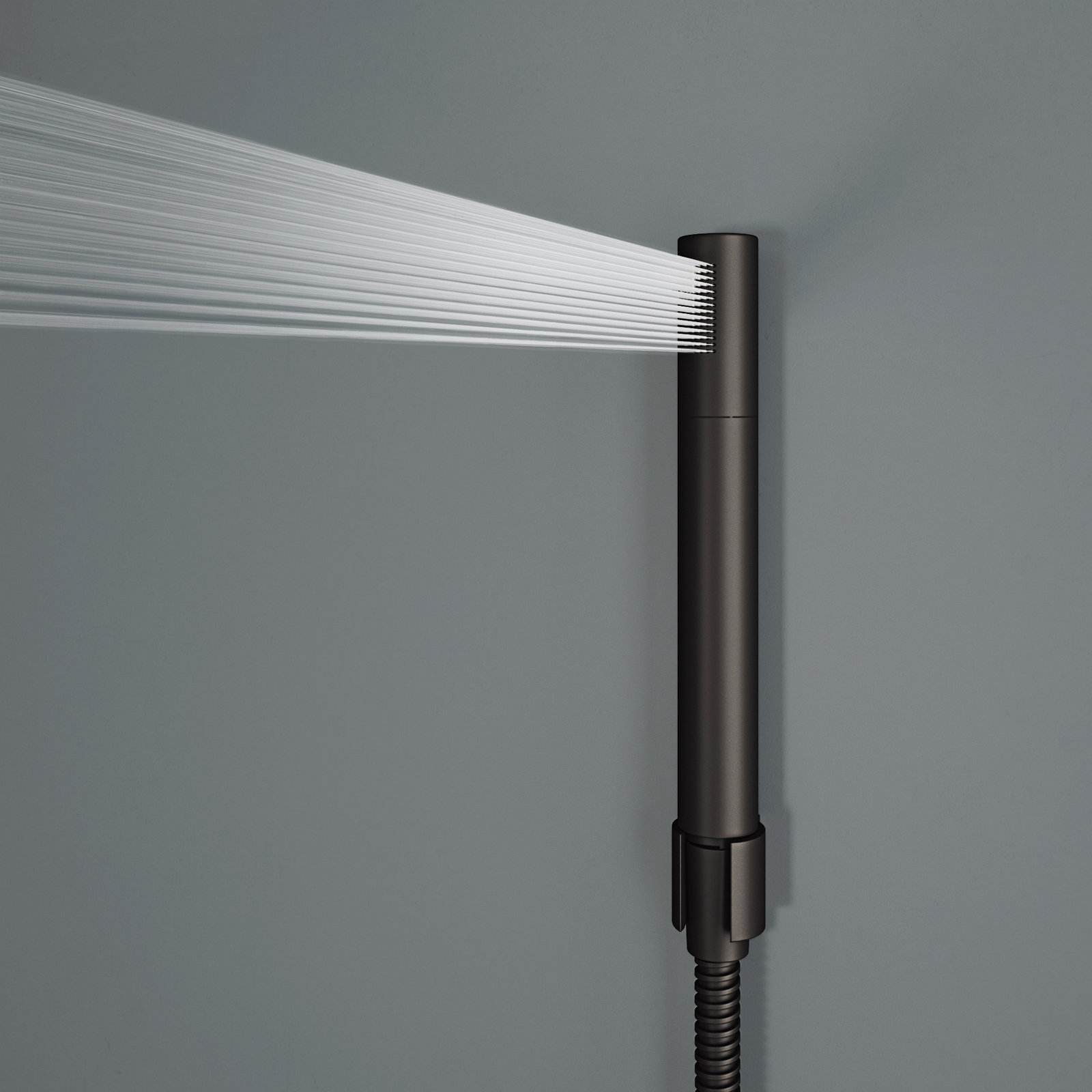 Orchid 2-Jet Shower System with Hand Wand, Matte Black