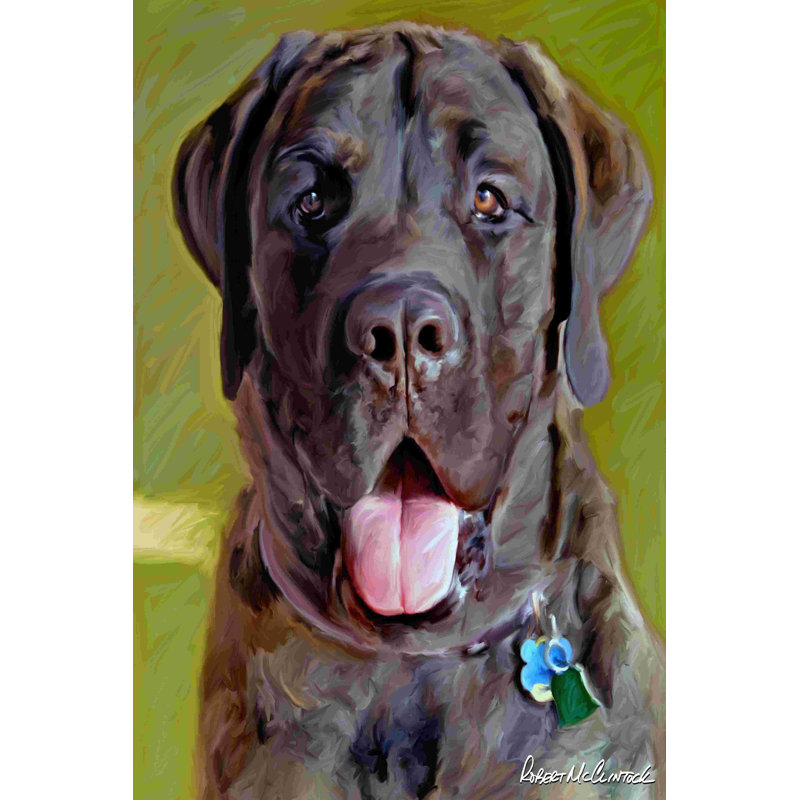 " Mastiff " by Robert McClintock, 18" H x 12" W  