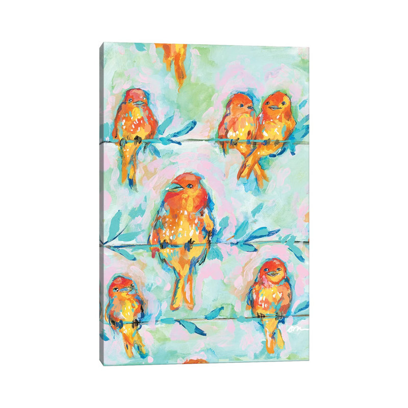 Spring by Jessica Mingo - Wrapped Canvas Painting, 20.32 cm H x 30.48 cm W