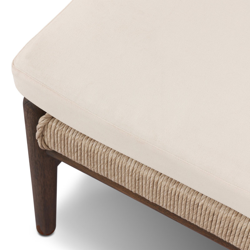 Herrin Outdoor Teak Chaise Lounge