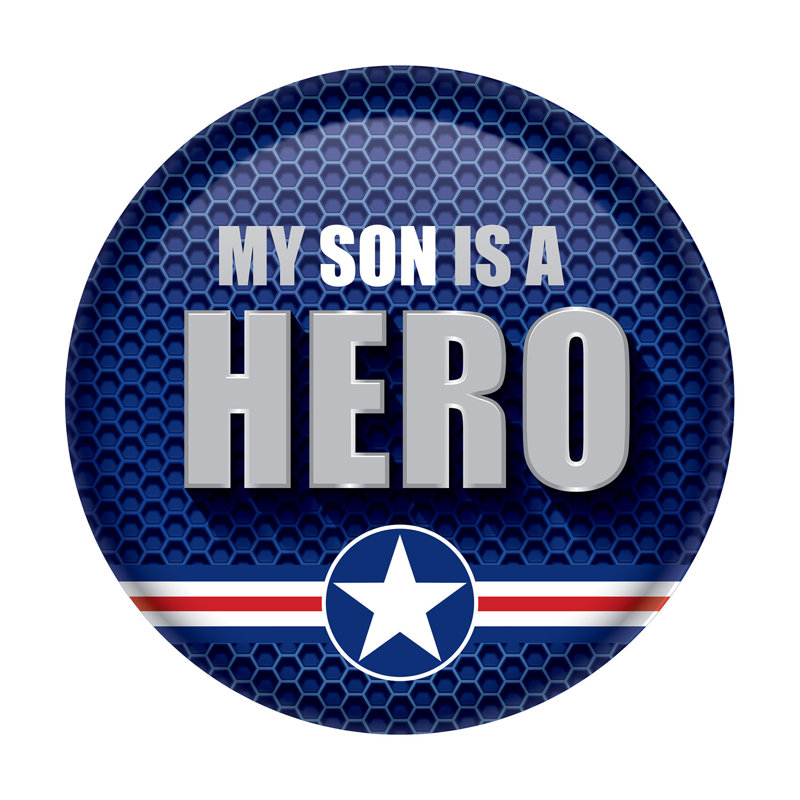 «My Son Is A Hero» - 2 po - paquet de 6