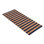 Striped 24"x57" Doormat Choir Front and PVC Backing Ivory and Natural