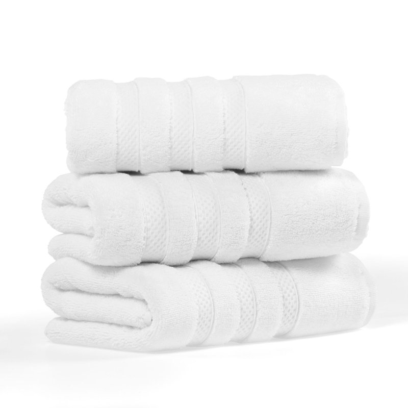 Serviette de bain 100% coton ibis, Blanc