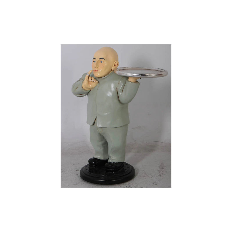 Mini statue de petit majordome Baldy