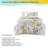 Yellow Comforter & Sheet Set, 10-Piece Bedding-114646917