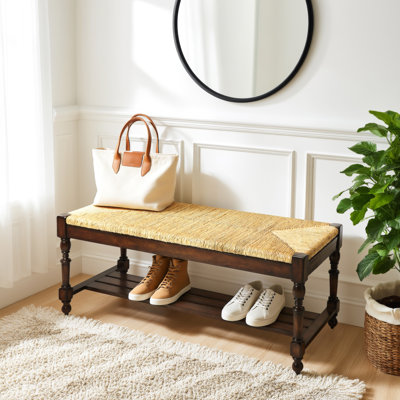 Shaylee Wicker Storage Bench