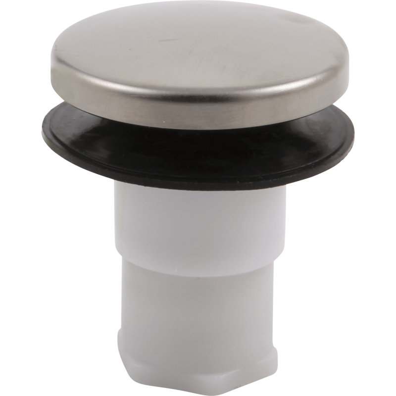 Pop-Up Kitchen Sink Drain, Brilliance Stainless