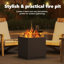 Modern Smokeless Fire Pit-2083031104