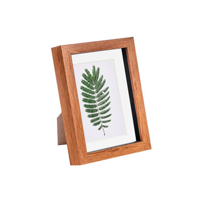Nicola Spring - 3D Box Photo Frame - 5 x 7" with 4 x 6" Mount