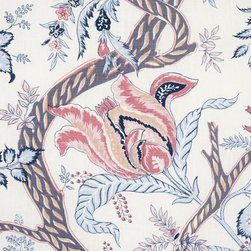 Tissu en lin Aveline, Lilas