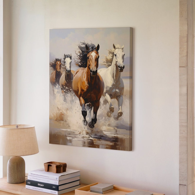 Toile Wild Charge, H 11 po x l 14 po