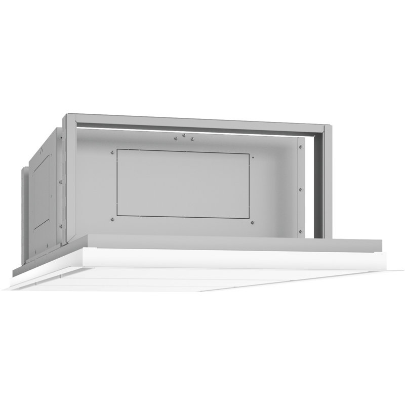 Zephyr Lux 63 in. Island Range Hood with LED Lights, White
