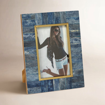 Majoch Blue Bone Matte Picture Frame