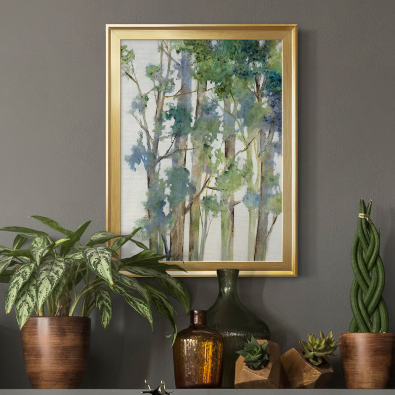 Toile encadrée Wind in The Trees - prête à être accrochée, Toile encadrée dorée, H 22,5 po x l 30,5 po x P 1,5 po