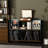 Metal 30.1'' H Media Shelves