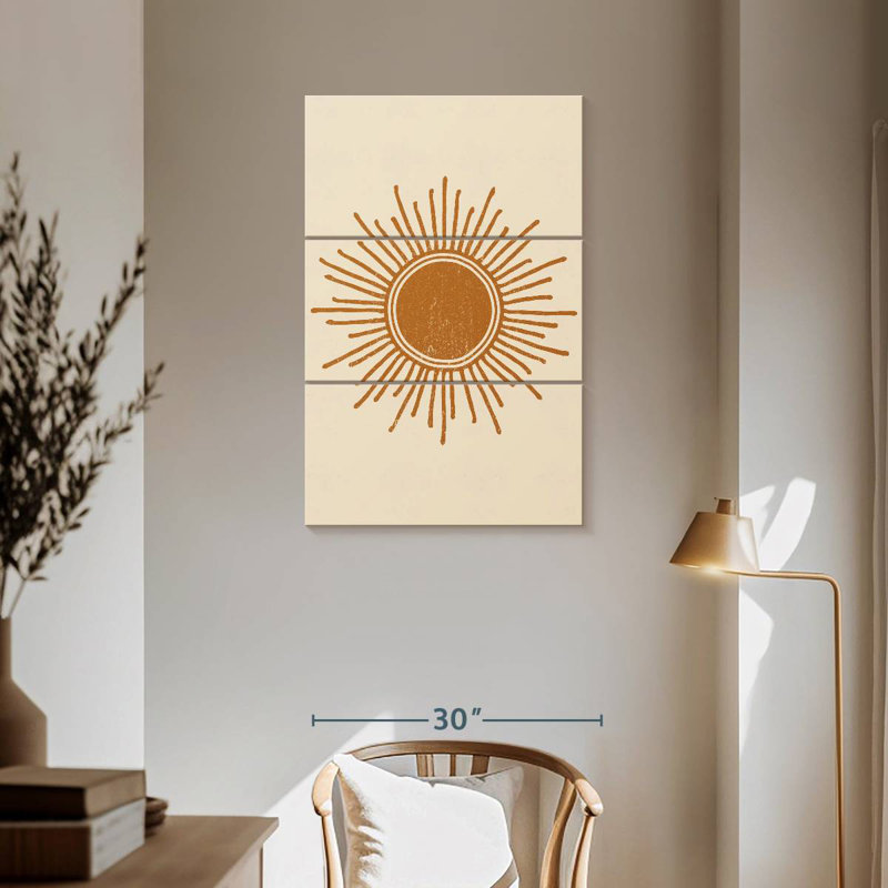 Oberle Boho Sun II, 57" H x 36" W