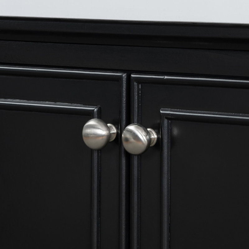 30" Bathroom Vanity with Sink Combo, Black