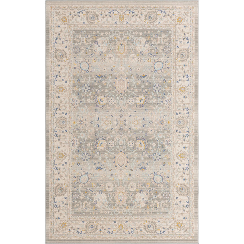 Denena Oriental Indoor Rug, Rectangle 5' x 8'