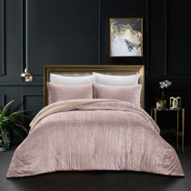 SR-HOME Velvet,plush,faux Fur Duvet Cover - Wayfair Canada