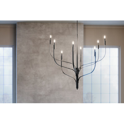Steel Dimmable Classic / Traditional Chandelier