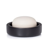 Domus Black Matte Soap Dish