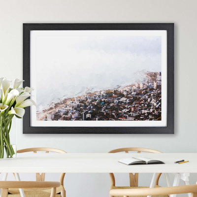 Seascape from Cape Town - Framed Print
