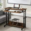 Adjustable Height MDF Steel Computer Desk