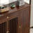 Classic Chinese style storage shoe cabinet