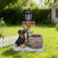 Statue d'extérieur Puppy Dog