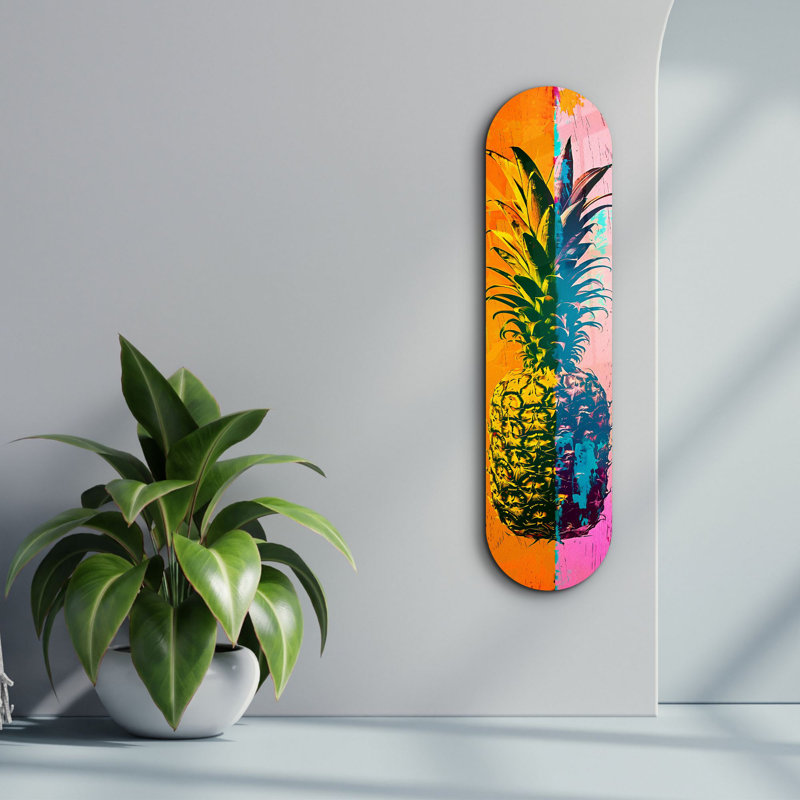 Élégante peinture décorative en verre trempé de 7,9 po x 31,5 po | 100% verre trempé (épaisseur: 0,16 pouce) | Conception UV imprimée, parfaite pour la décoration intérieure et l'art mural, ajout durable et élégant à n'importe quelle pièce