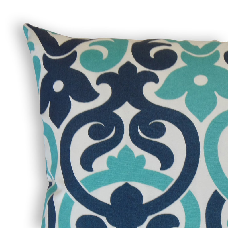 Coussin décoratif intérieur / extérieur Landel, Hauteur (20 po) x largeur (20 po)