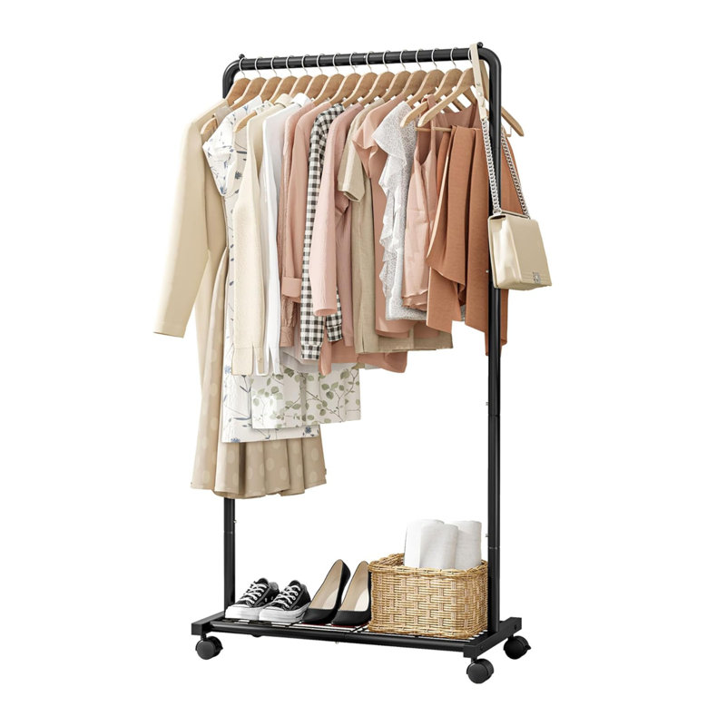 72cm Rolling Clothing Rack