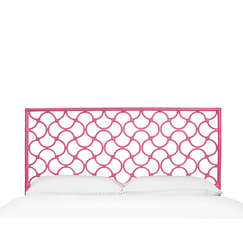 Mar Collection Bed, King, Hot Pink