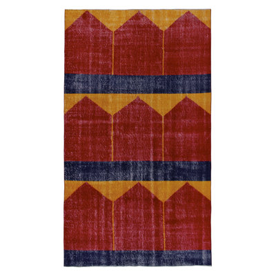 Hand Knotted Wool Area Rug